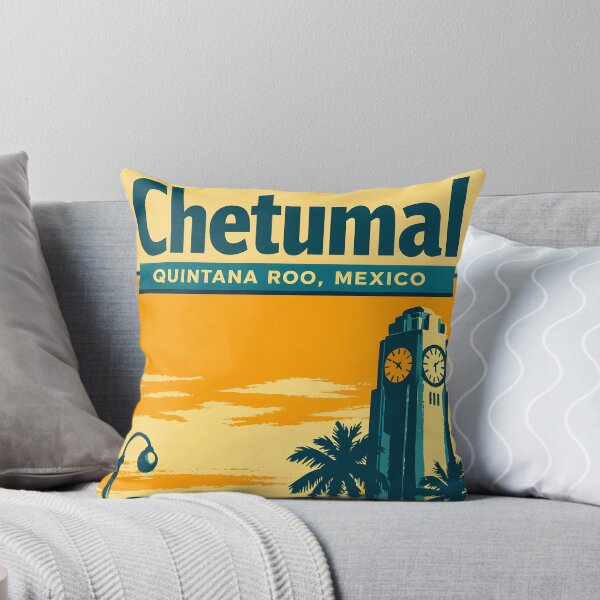 Item preview, Chetumal Quintana Roo, Mexico Vintage Travel Tourism Art designed and sold by TravelersGems.