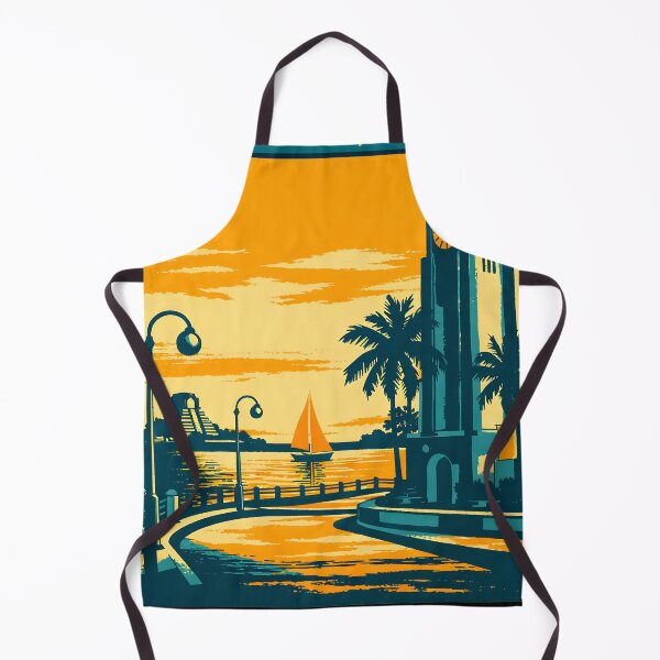 Item preview, Chetumal Quintana Roo, Mexico Vintage Travel Tourism Art designed and sold by TravelersGems.