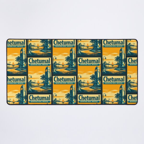 Item preview, Chetumal Quintana Roo, Mexico Vintage Travel Tourism Art designed and sold by TravelersGems.