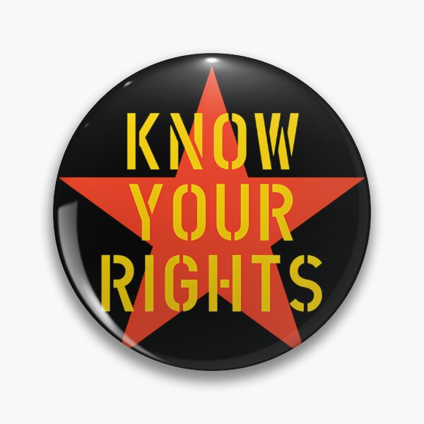 Item preview, Know Your Rights designed and sold by CocoGelato.