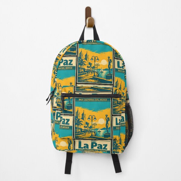 Item preview, La Paz Baja California Sur, Mexico Vintage Travel Tourism Art designed and sold by TravelersGems.
