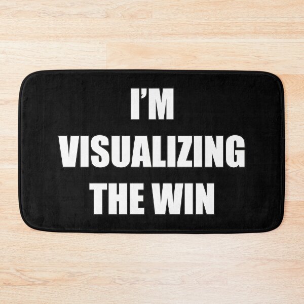 Item preview, I’m Visualizing The Win - Bold Motivational Typography designed and sold by Vision Crafted.