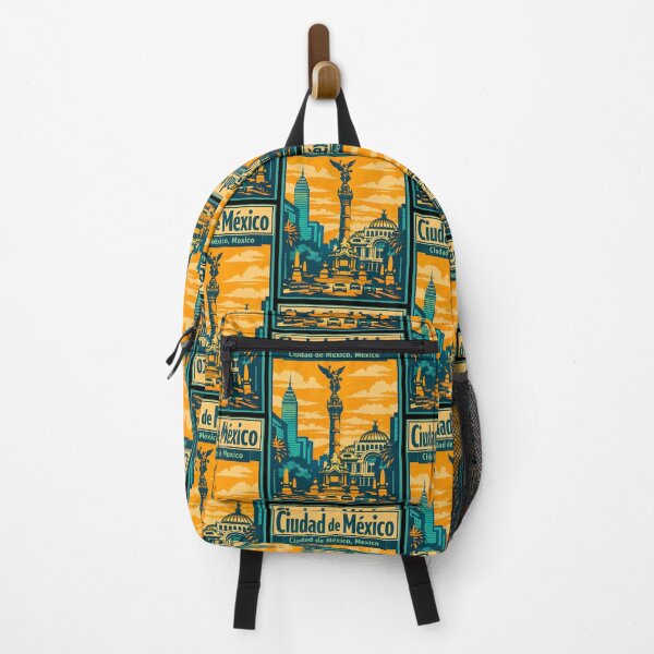 Item preview, Ciudad de Mexico, Mexico Vintage Travel Tourism Art designed and sold by TravelersGems.