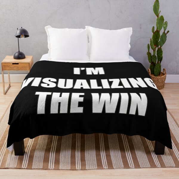 Item preview, I’m Visualizing The Win - Bold Motivational Typography designed and sold by Vision Crafted.