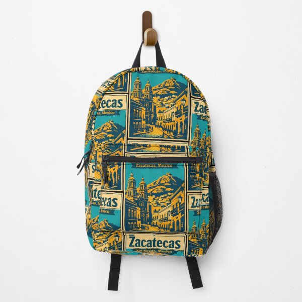 Item preview, Zacatecas, Mexico Vintage Travel Tourism Art designed and sold by TravelersGems.