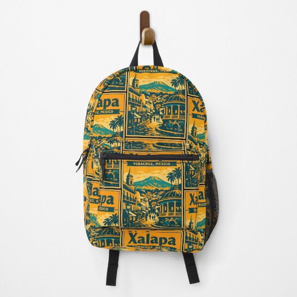 Item preview, Xalapa Veracruz, Mexico Vintage Travel Tourism Art designed and sold by TravelersGems.