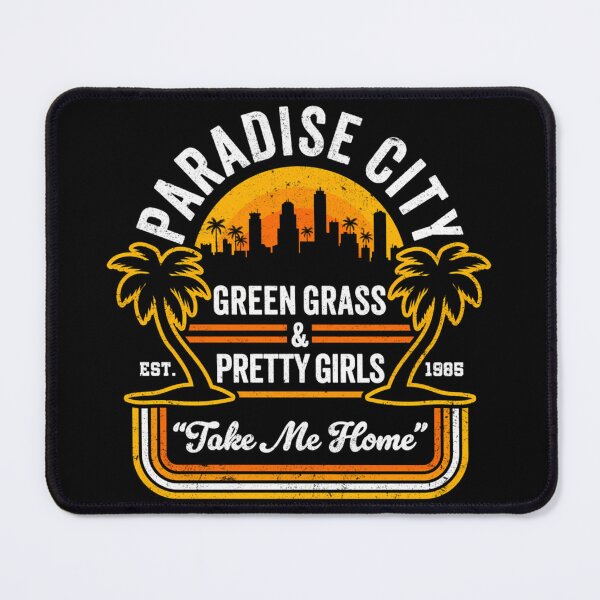 Item preview, 80'S Rock Paradise City - Green Grass Pretty Girls designed and sold by CocoGelato.