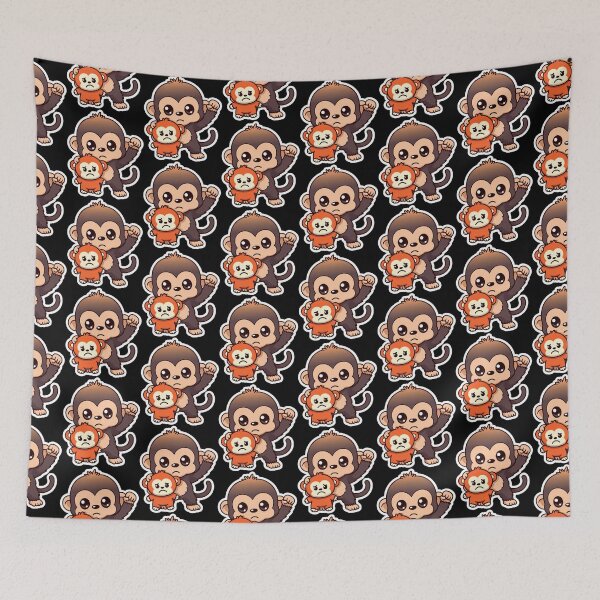 Item preview, Everybody Loves Punch The Monkey  designed and sold by petricorstudios.