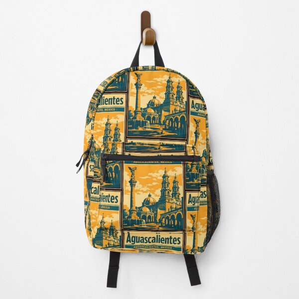 Item preview, Aguascalientes Aguascalientes, Mexico Vintage Travel Tourism Art designed and sold by TravelersGems.