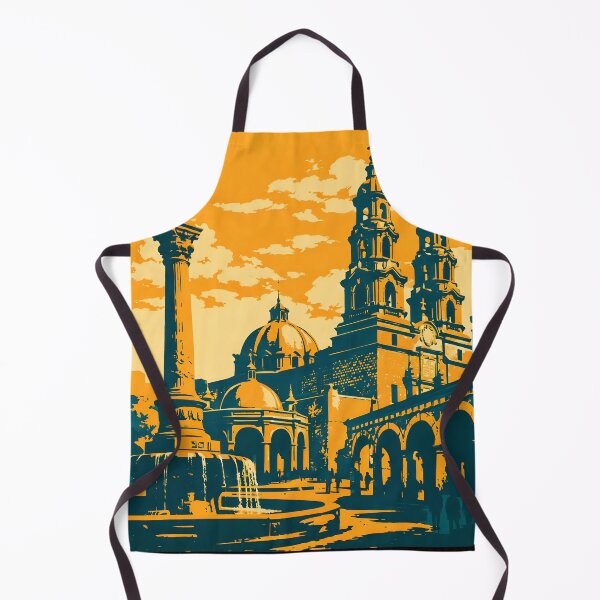 Item preview, Aguascalientes Aguascalientes, Mexico Vintage Travel Tourism Art designed and sold by TravelersGems.