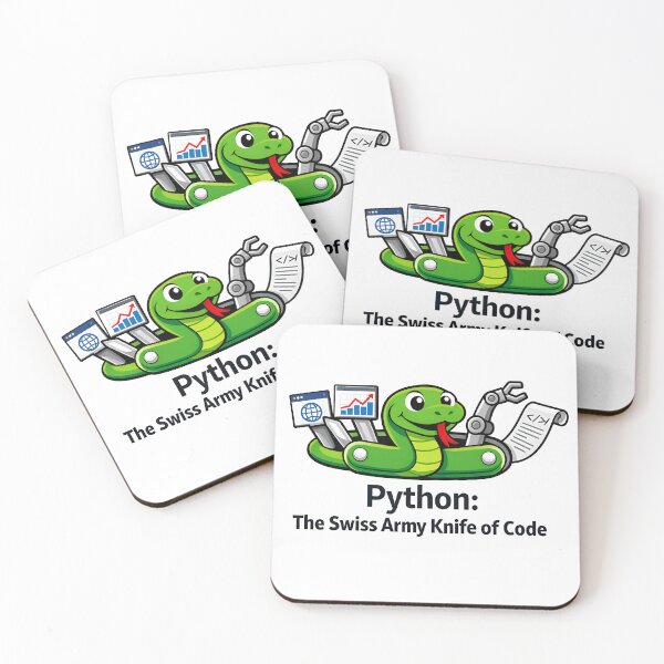 Item preview, Python The Swiss Army Knife Of Code Developer designed and sold by Zenith Design.