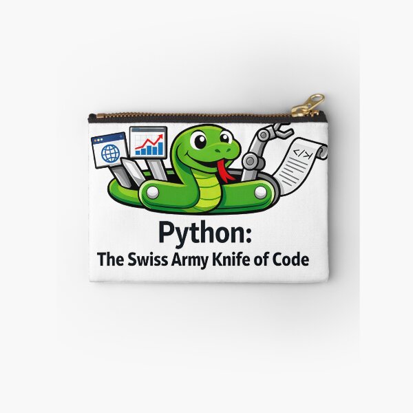 Artikelvorschau, Python – Das Schweizer Taschenmesser der Code-Entwickler entworfen und verkauft von Zenith Design.