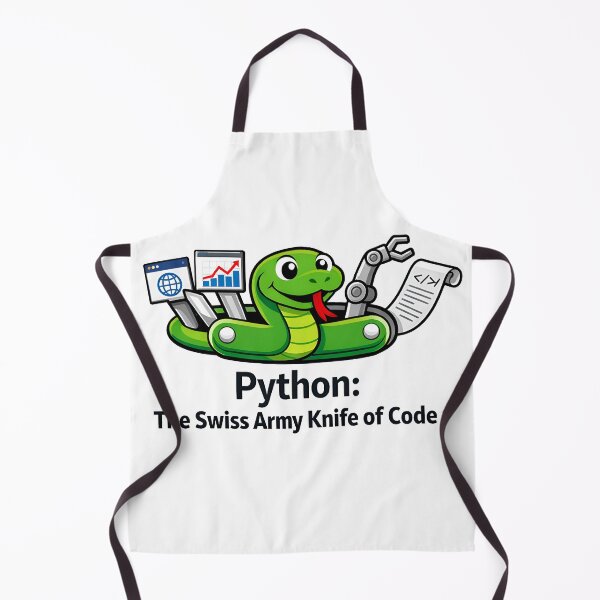Item preview, Python The Swiss Army Knife Of Code Developer designed and sold by Zenith Design.