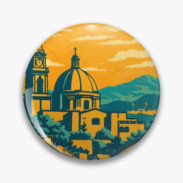 Item preview, Chilpancingo Guerrero, Mexico Vintage Travel Tourism Art designed and sold by TravelersGems.