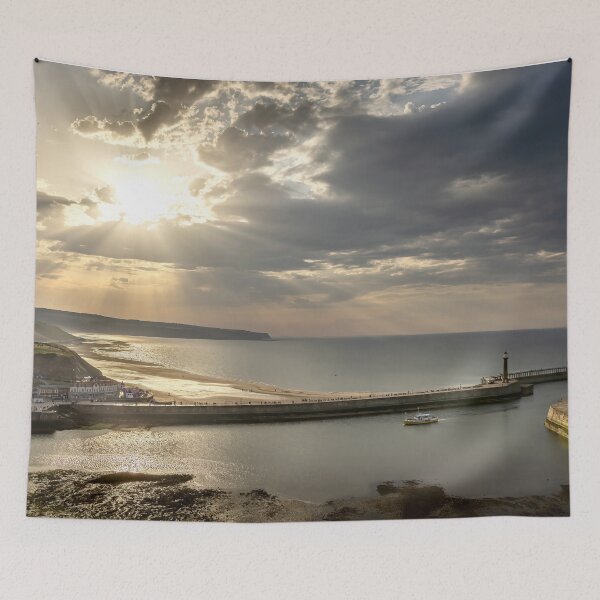 Item preview, Sunrise at Whitby Harbour designed and sold by Martin Stokes Photography.