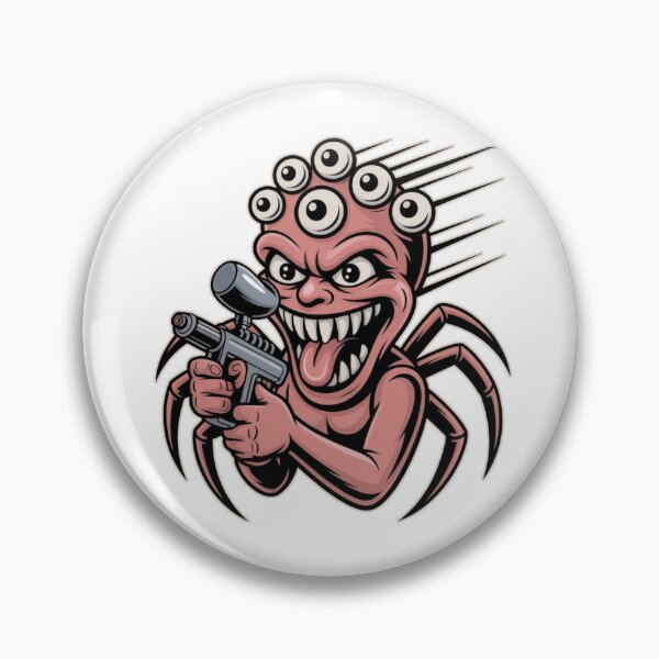 Item preview, Aracnid paintball, grotesque monster character designed and sold by PaintballCrew.