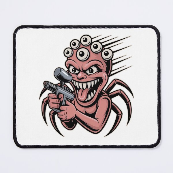 Item preview, Aracnid paintball, grotesque monster character designed and sold by PaintballCrew.