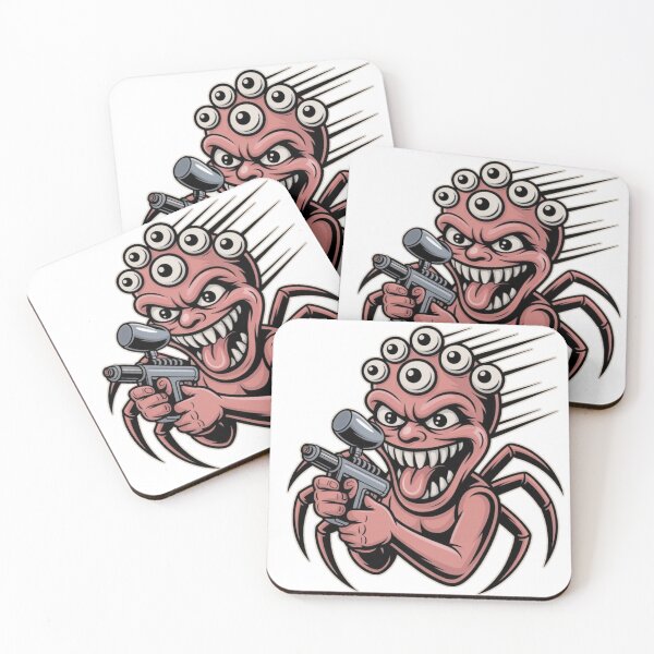 Item preview, Aracnid paintball, grotesque monster character designed and sold by PaintballCrew.