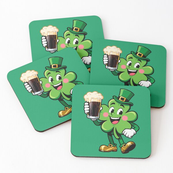 Item preview, Cheers to Lucky Clover designed and sold by taiche.