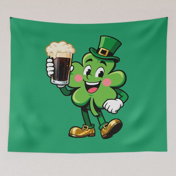 Item preview, Cheers to Lucky Clover designed and sold by taiche.