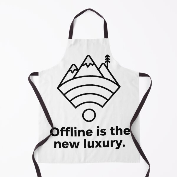 Item preview, Offline Is The New Luxury – Nature & Digital Detox Design designed and sold by Fuechse.