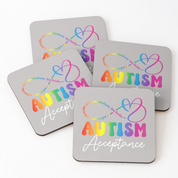 Item preview, Autism Awareness Acceptance Infinity Symbol Advocate Educate designed and sold by mjohnson9.