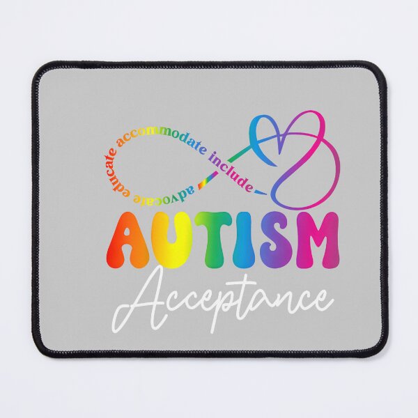 Item preview, Autism Awareness Acceptance Infinity Symbol Advocate Educate designed and sold by mjohnson9.