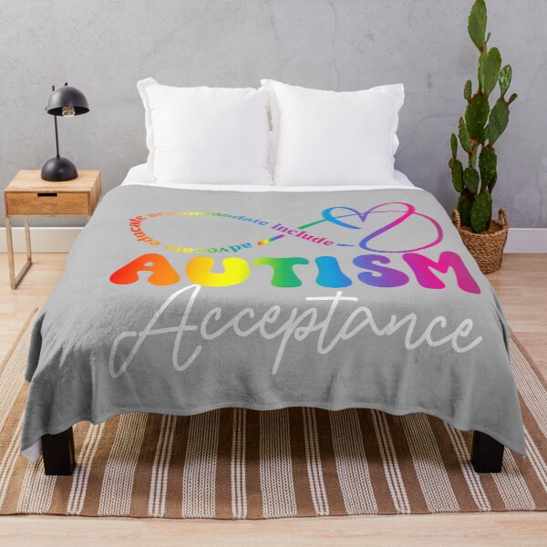 Item preview, Autism Awareness Acceptance Infinity Symbol Advocate Educate designed and sold by mjohnson9.