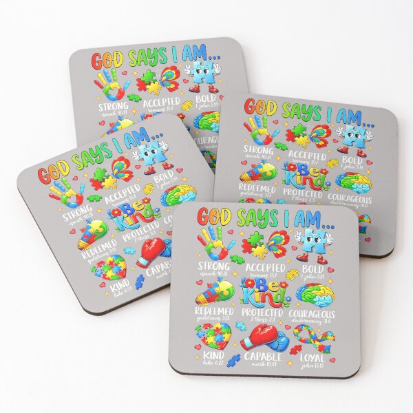 Item preview, God Says I Am Be Kind Autism Awareness SPED Women Men Kids designed and sold by mjohnson9.