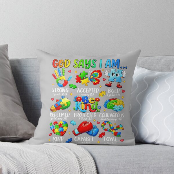 Item preview, God Says I Am Be Kind Autism Awareness SPED Women Men Kids designed and sold by mjohnson9.