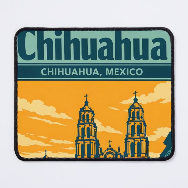 Item preview, Chihuahua Chihuahua, Mexico Vintage Travel Tourism Art designed and sold by TravelersGems.