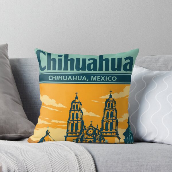 Item preview, Chihuahua Chihuahua, Mexico Vintage Travel Tourism Art designed and sold by TravelersGems.