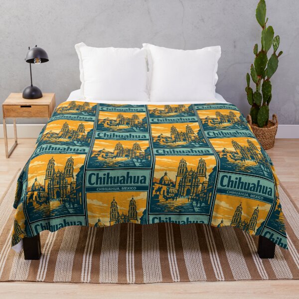 Item preview, Chihuahua Chihuahua, Mexico Vintage Travel Tourism Art designed and sold by TravelersGems.