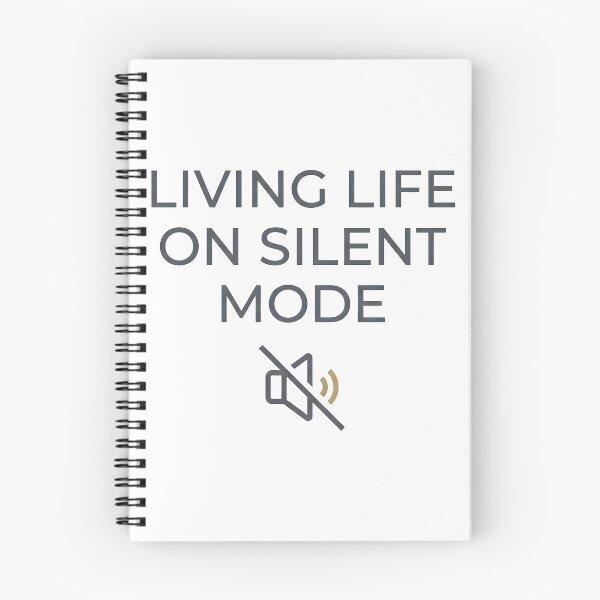 Item preview, peaceful, life, mode, silent mode, silent designed and sold by TrueArtVibes.