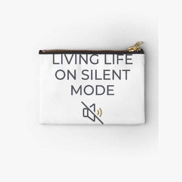 Item preview, peaceful, life, mode, silent mode, silent designed and sold by TrueArtVibes.