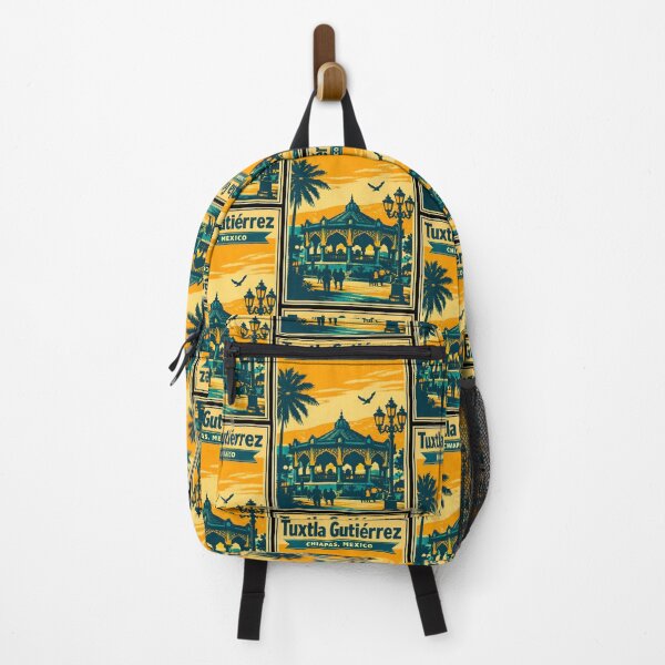 Item preview, Tuxtla Gutierrez Chiapas, Mexico Vintage Travel Tourism Art designed and sold by TravelersGems.