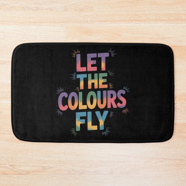 Item preview, Let The Colours Fly Holi Shirt | Retro Rounded Gradient Sunburst Festival of Colors Spring Celebration Tee designed and sold by DarylWelsh2024.