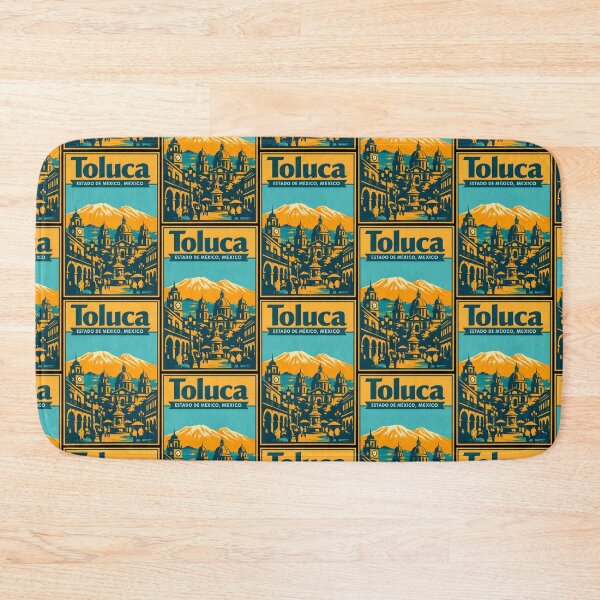 Item preview, Toluca Estado de Mexico, Mexico Vintage Travel Tourism Art designed and sold by TravelersGems.