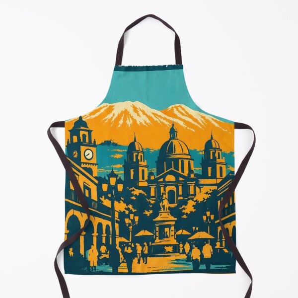 Item preview, Toluca Estado de Mexico, Mexico Vintage Travel Tourism Art designed and sold by TravelersGems.