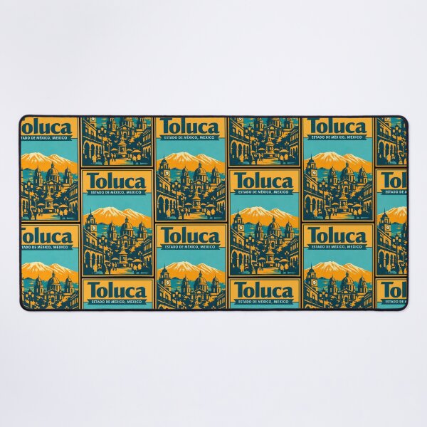 Item preview, Toluca Estado de Mexico, Mexico Vintage Travel Tourism Art designed and sold by TravelersGems.