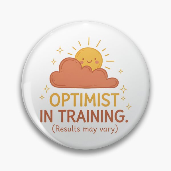 Item preview, Optimist in Training – Cute sun design for positive vibes designed and sold by Fuechse.