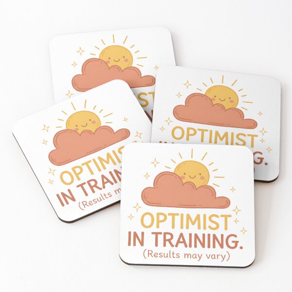 Item preview, Optimist in Training – Cute sun design for positive vibes designed and sold by Fuechse.