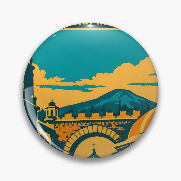 Item preview, Tlaxcala de Xicohtencatl, Mexico Vintage Travel Tourism Art designed and sold by TravelersGems.