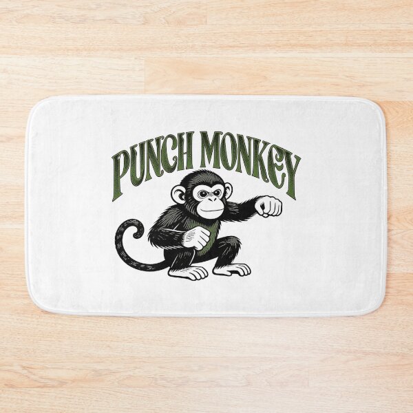 Item preview, Punch Monkey Vintage Boxing Mascot designed and sold by zzz888.