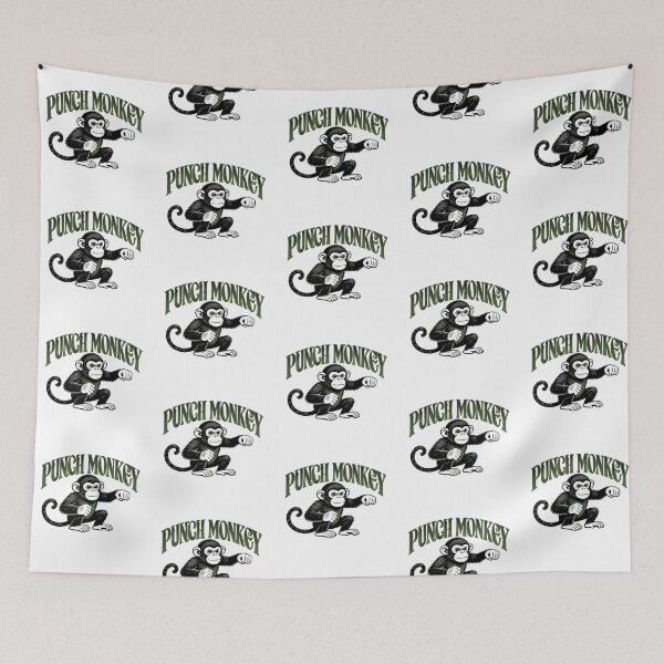 Item preview, Punch Monkey Vintage Boxing Mascot designed and sold by zzz888.