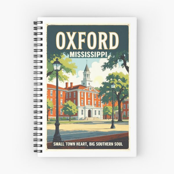 Item preview, Oxford Mississippi Retro Southern Travel Art designed and sold by bobparduephoto.