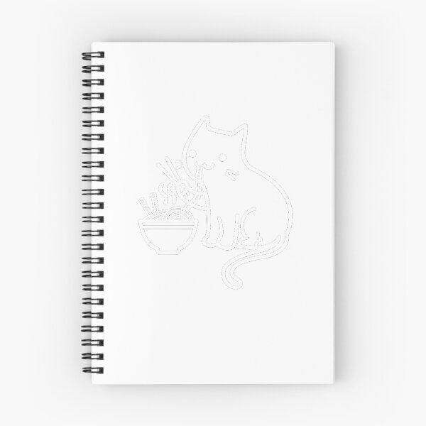 Item preview, Cute Cat Eating Ramen Essential T-Shirt designed and sold by pp-por.