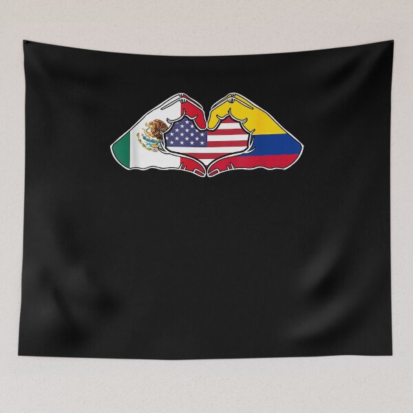 Item preview, Heart Hands Mexico, Colombia and The USA designed and sold by Cheesymatiion.