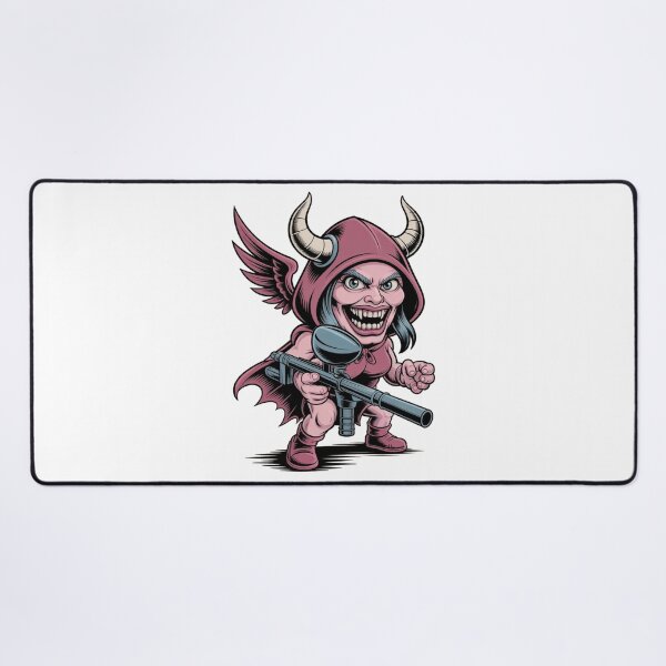 Item preview, Viking Succubus, grotesque monster character Sticker designed and sold by PaintballCrew.