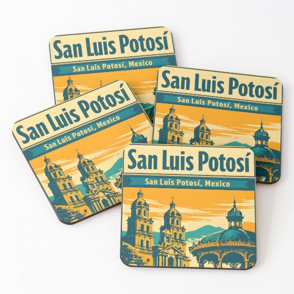 Item preview, San Luis Potosi, Mexico Vintage Travel Tourism Art designed and sold by TravelersGems.